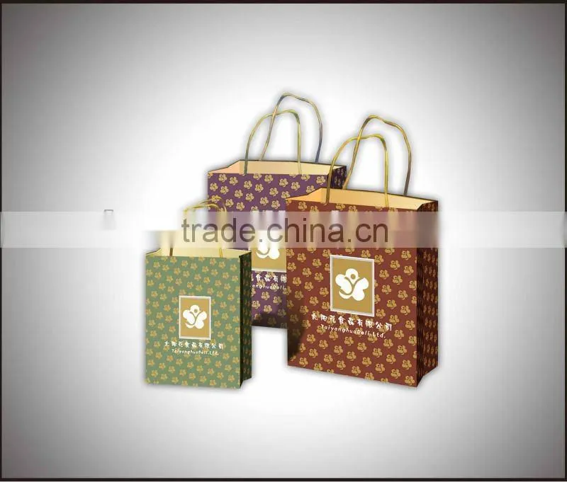 paper apparel bag for clothes