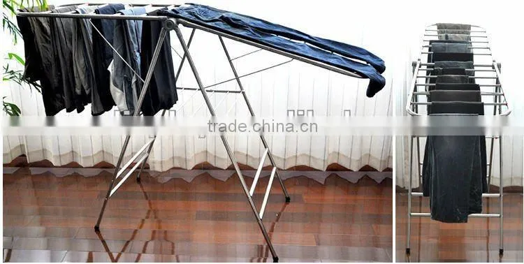 Stainless steel clothes rack
