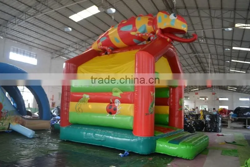 SUNJOY high quality inflatable mini combo jumper inflatable bounce house with slide