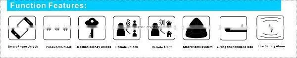 VIANS factory in China smart bluetooth lock