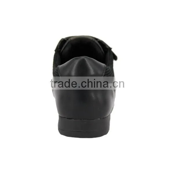 Wide Size Breathable Balance Black Kids Running Sport School Shoes