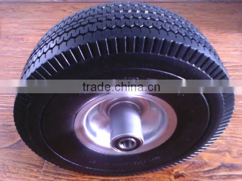 10 inch small rubber wheels for garden cart 4.10/3.50-4