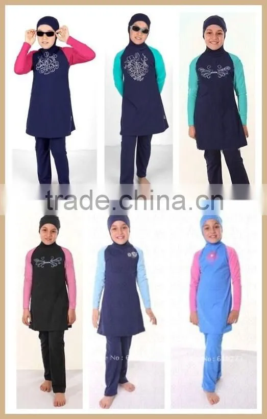 Wholesale retail custom bikini swimwear, open hot sexy girl photo muslim women swimwear cro