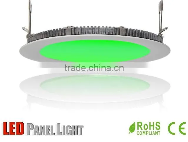 New arrival recessed 5W 10W 12w 16w RGB led round panel