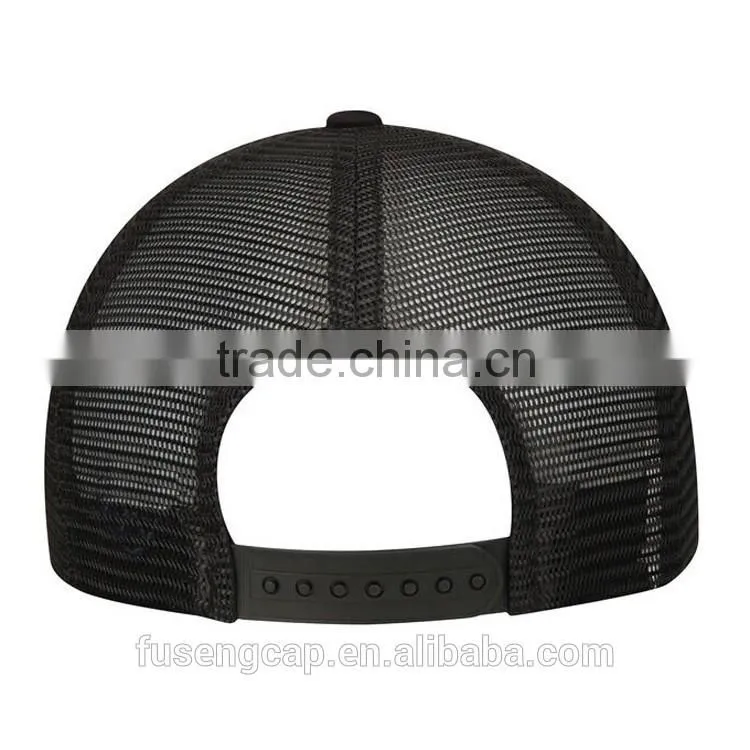 100% Cotton 6 Panel Custom Baseball Cap Adjustable Performance Hat