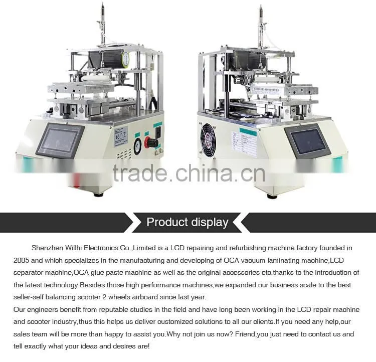 Hot Sale! Fully Automatic OCA Glue Remover Machine OM-R1 For Smartphone LCD Refurbishing