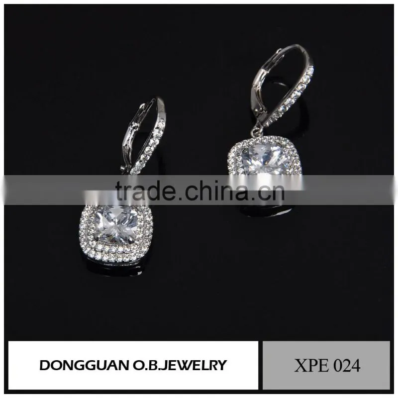 Fashion hanging cross earrings for men latest hanging earrings