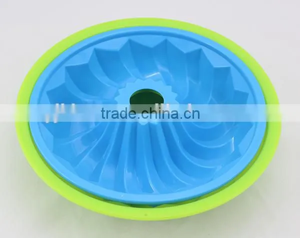 silicone rose shape cake pan