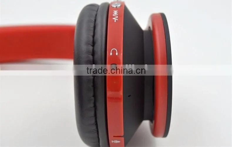 Hot sale portable foldable wireless bluetooth 3.0 stereo headphone for laptop computer