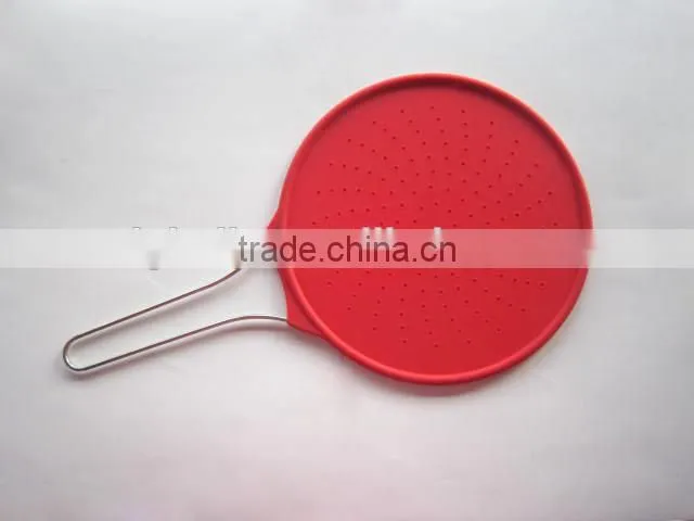 silicone kitchen utensils heat resistant silicone colander streamer with handles