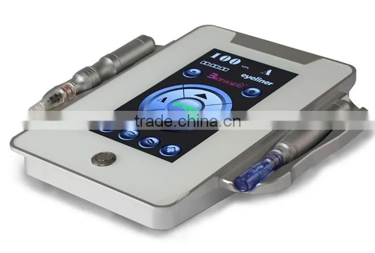 Professional eyebrow lip eyeline lip permanent makeup digital machine,high quality micropigmentation tattoo machine