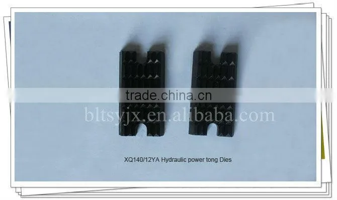 XQ140/12YA Hydraulic powe tong die seat