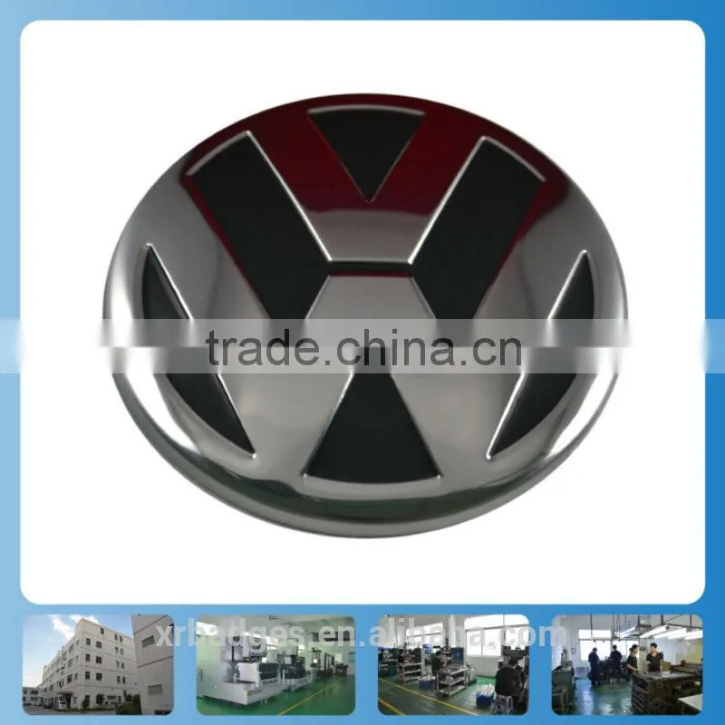 custom fashion decorative metal car label