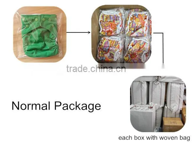 Reusable and Washable Eco-friendly Baby Cloth Diapers