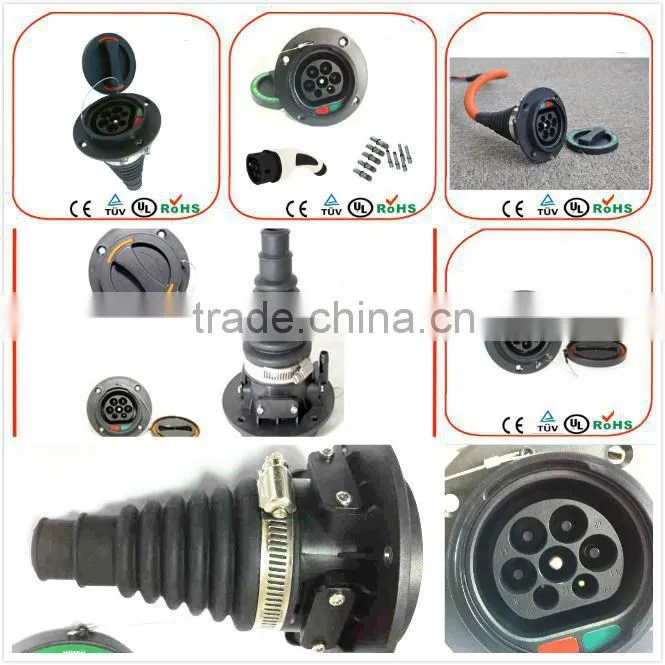 ev charging station type 2 plug and socket/male and female industrial plug and socket