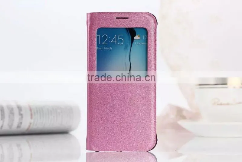 For high quality samsung galaxy s6 case, for flip stand samsung galaxy s6 case, for PU leather samsung galaxy s6 case