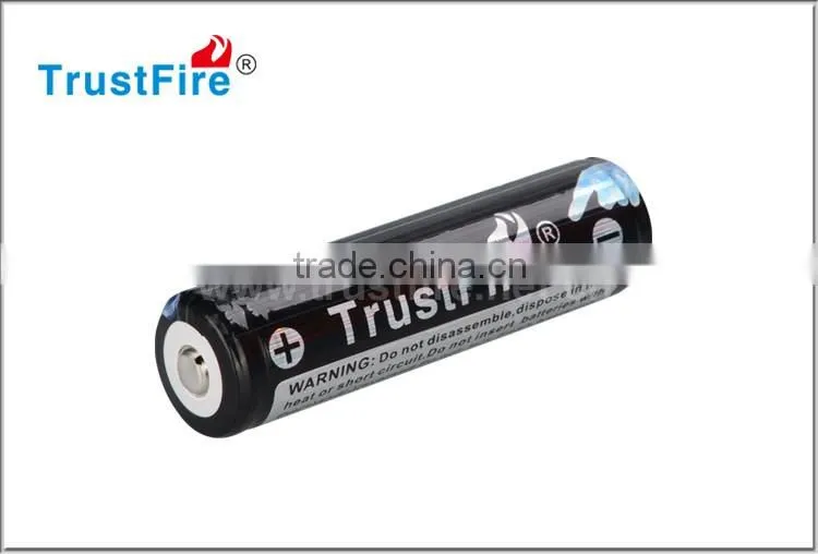Trustfire original battery 18650 2600 mah , rechargeable battery for car or flashlight