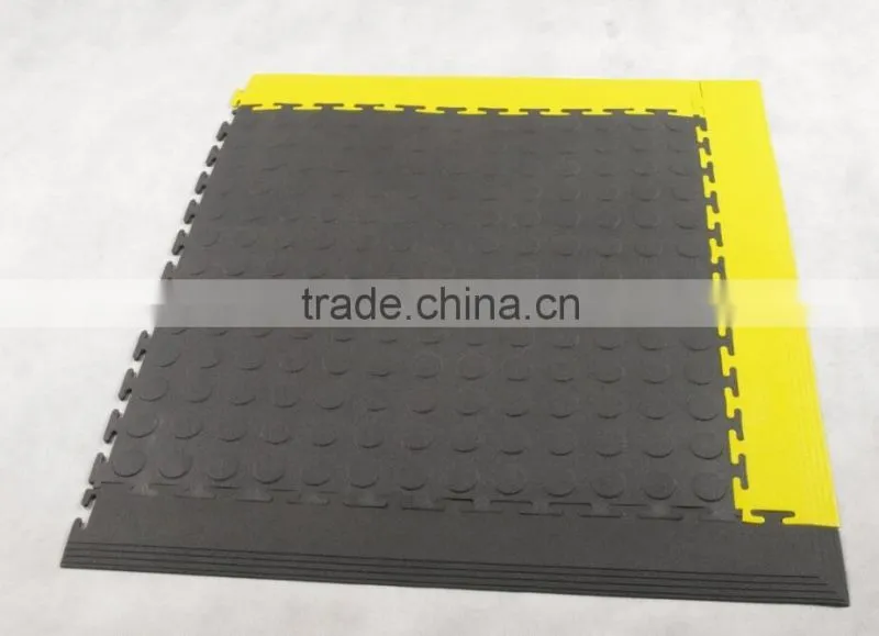 Qingdao 7KING interlocking PVC plastic garage sport office workshop warehouse floor mat