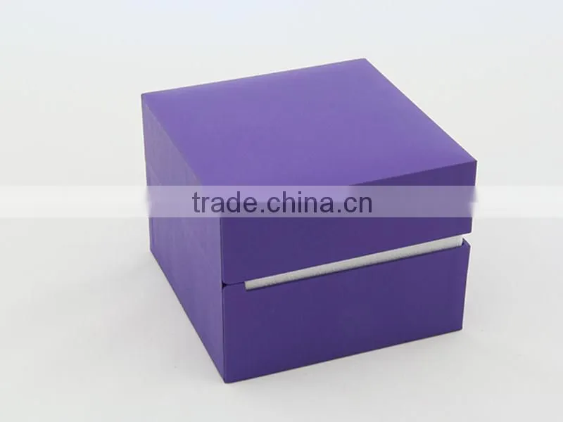 Custom Made Unique Cardboard Watch Box With Pillow / you can change the color