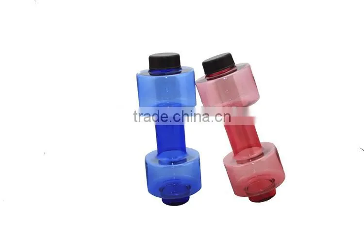Hot Selling New Style Fashion Dumbbell shape Sports Water Bottle