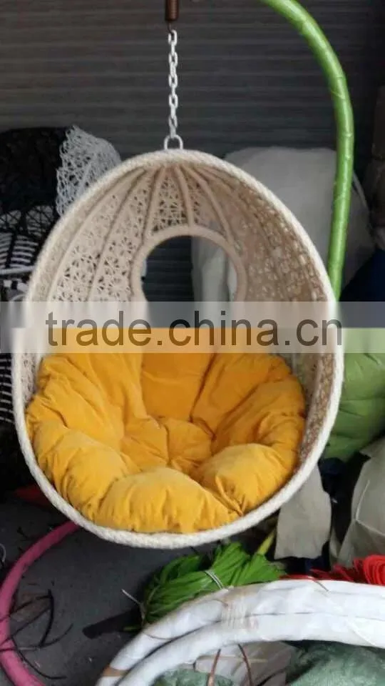 Angle tear shape hanging chair lounge chair