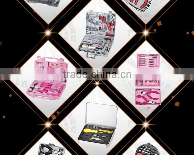 28Pcs 3-Folding Mini Promotion Hand Tool Set with 6-in-1 Hammer
