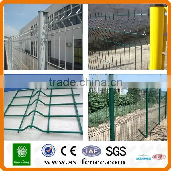 ISO9001 50*200mm powder coated welded fence panels