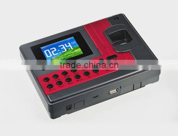 Multi-Language Backup Battery TCP/IP biometric fingerprint time attendance access control software