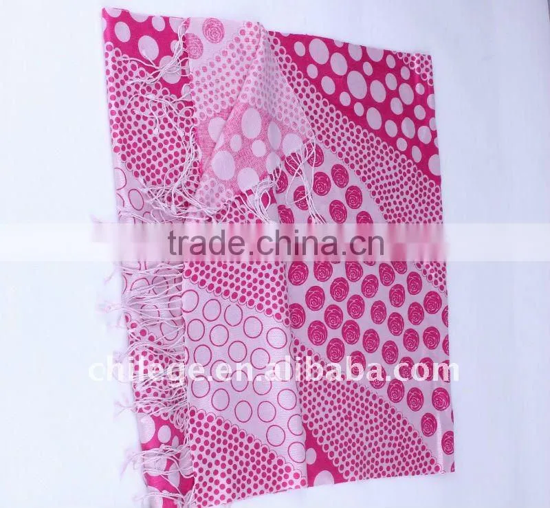 high quality fashion winter ladies printed wool/cashmere/silk blended scarf poncho stole with tassel winter accessories