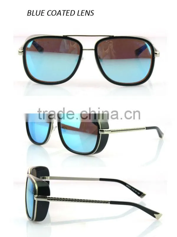 IRON MAN 3 Matsuda RAY Same Model 3023 TONY Sunglasses Designer Brand Sun glasses Men Sports Eyewear Cool Aviators +package