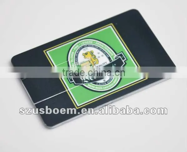 Hot sale plastic USB Credit Card usb stick