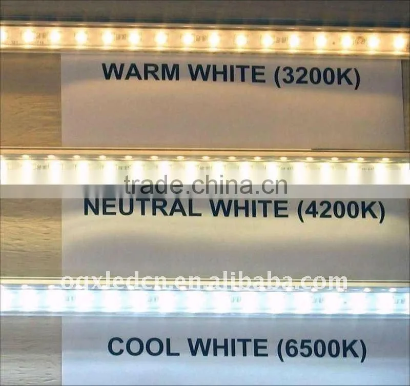 LED rigid bar, aluminum, under cabinet, waterproof, 4w