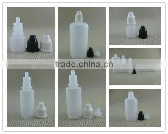 trade assurance supplier child safety cap 10 ml ldpe plastic bottle for ejuice oil