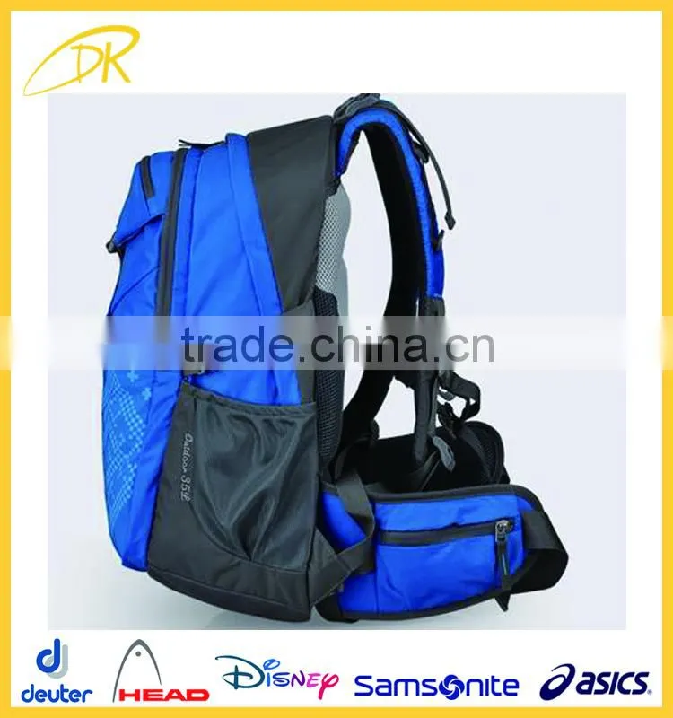 2015 Hot Design Multifunctional Backpack With Light Weight For Teenager