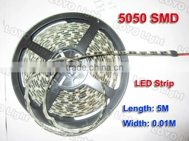 5050 300SMD waterproof black LED light Strip