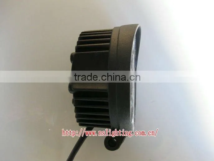Super Bright Aluminum Housing 12V 27W Led Work Light in Auto Lighting System for ATV SUV Truck Jeep Offroad Vehicles