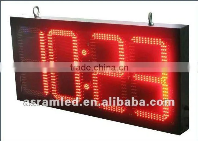 7 segment digital electronic large led timer clock / LED digital timer clocks
