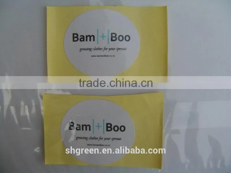 Economical vinyl adhesive sticker made in china