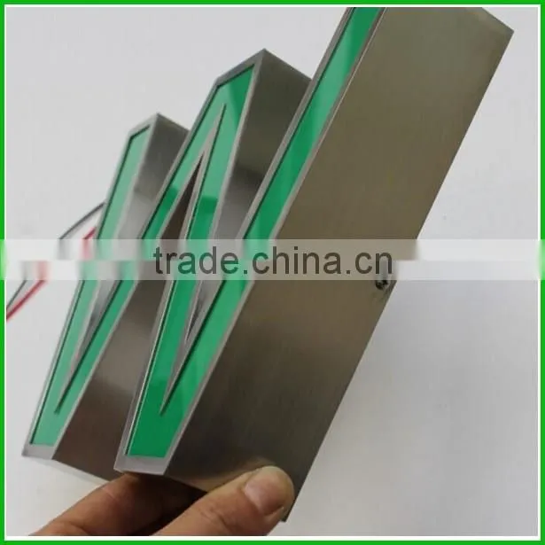 Eye-Catching 3D Letter Light Channel Led Sign