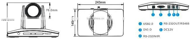 USB2.0 HD 360 Degree PTZ for Video Conference