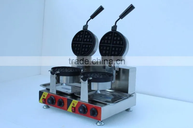 Belgian Waffle Baker w/ 7.25" Non-Stick Grid & Electronic Controls