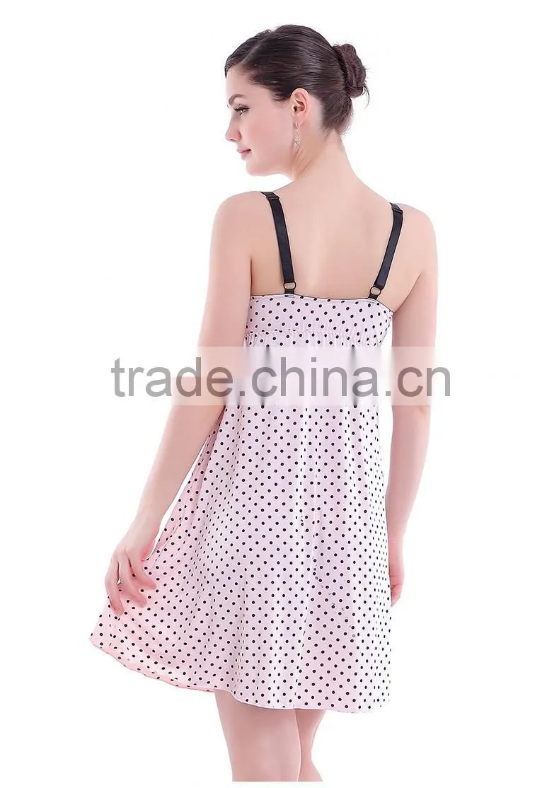 Sexy Sleeveless maternity nursing bra dress Fashion Style