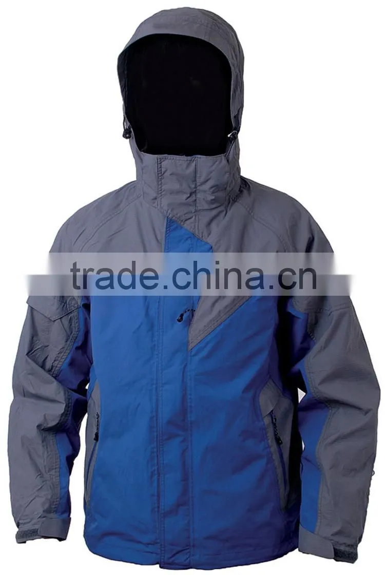 all seam sealing taped outdoor jacket men skiing jacket