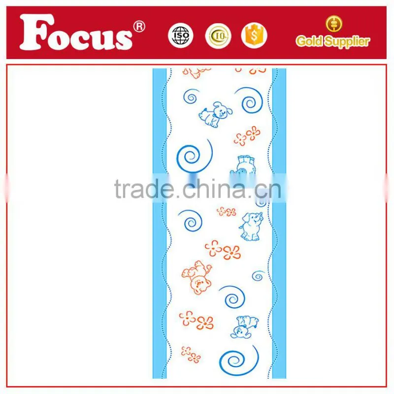 Good Quality pe film for baby diapers producing baby diaper pe backfilm