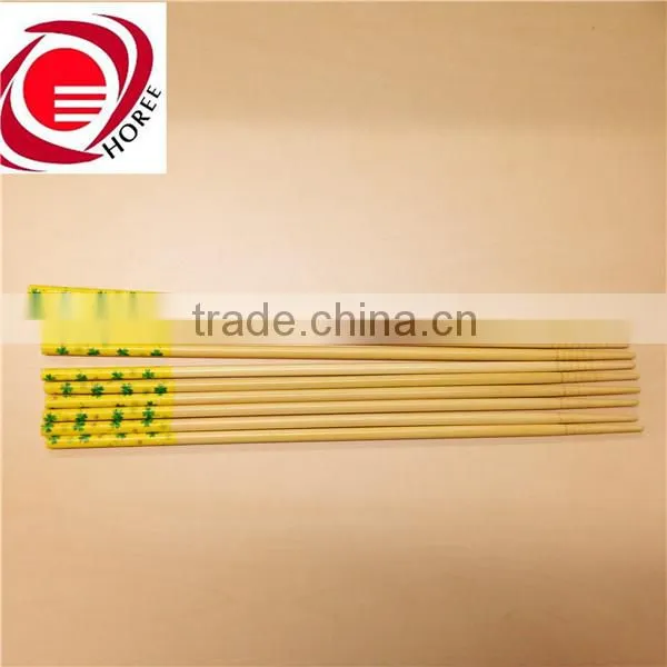 33CM long printed bamboo flatware chopsticks for home restaurant hotel and travelling