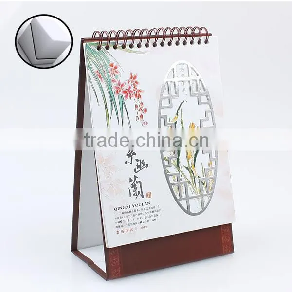 Full color Custom Printed 2016 magnetic whiteboard calendar