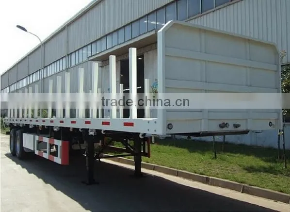 40ft 45 ft extendable container flatbed semi trailer for sale