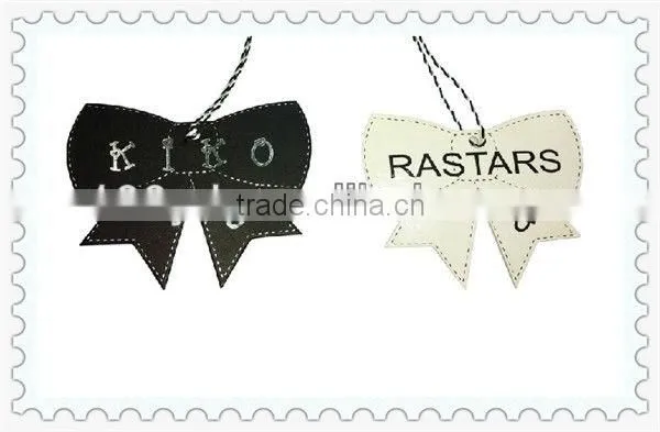 Fair and lovely price clothing label maker fold over hang paper tag