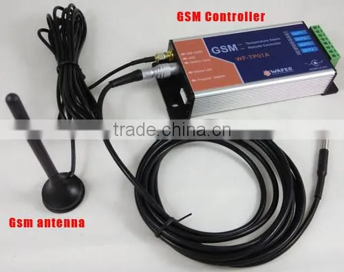 GSM temperature log and alarm device Email Log function designed