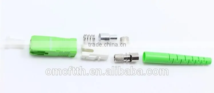 SC PC APC SM MM fiber optic connector